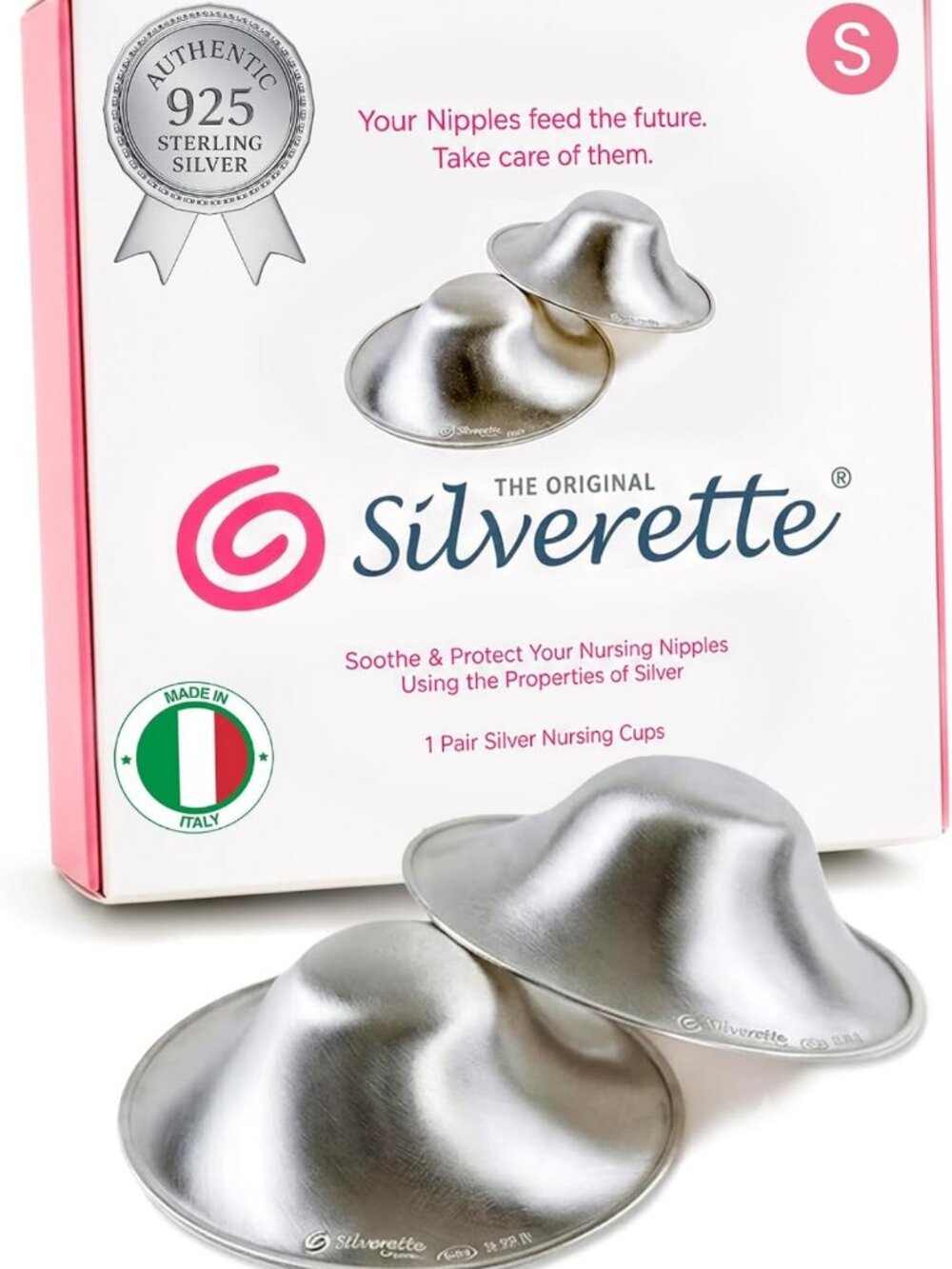 Silver Nursing Cups for Postpartum Relief | Essential Breastfeeding Accessories